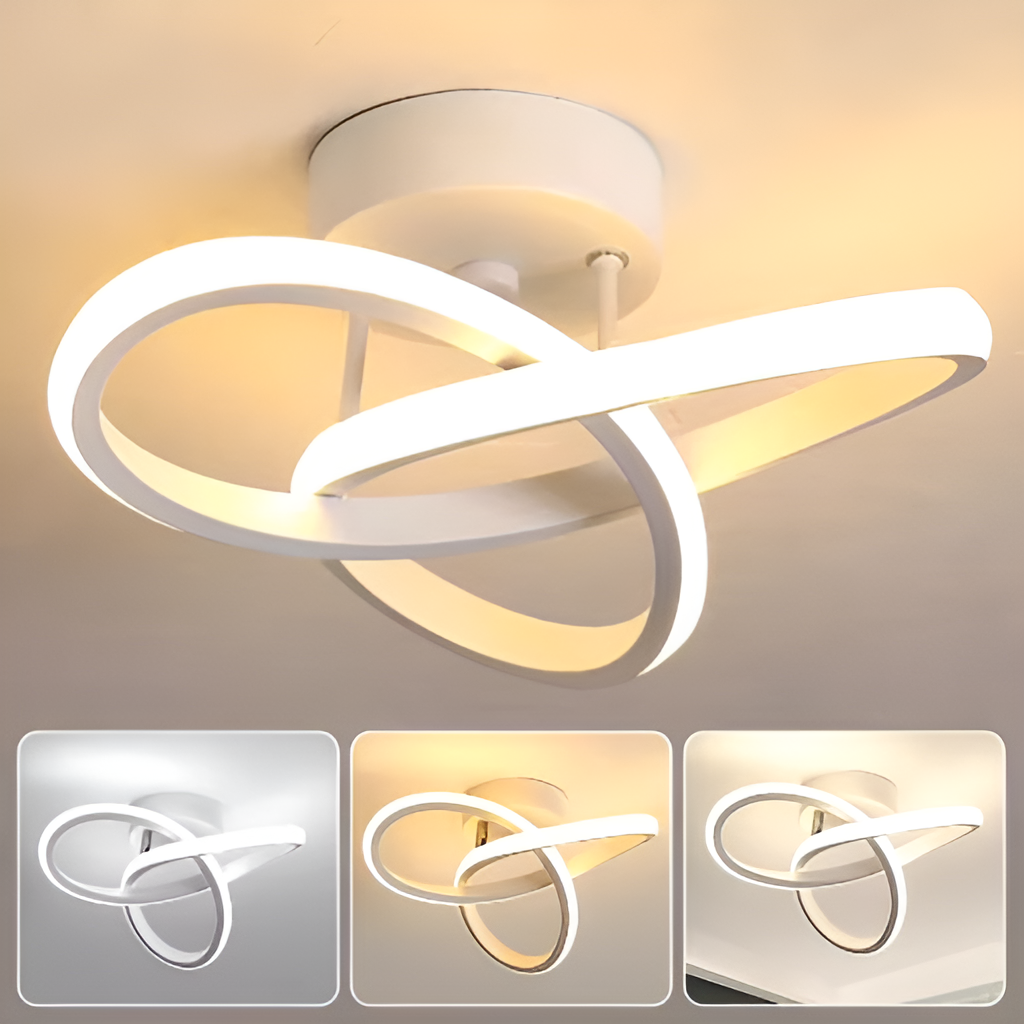 Plafonnier LED rond moderne - DESIGNER