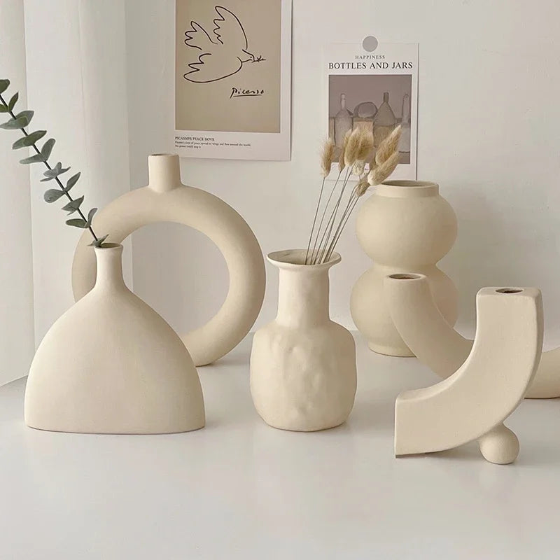 Vases d'Art et de Rangements Ornementales en céramique - DESIGNER