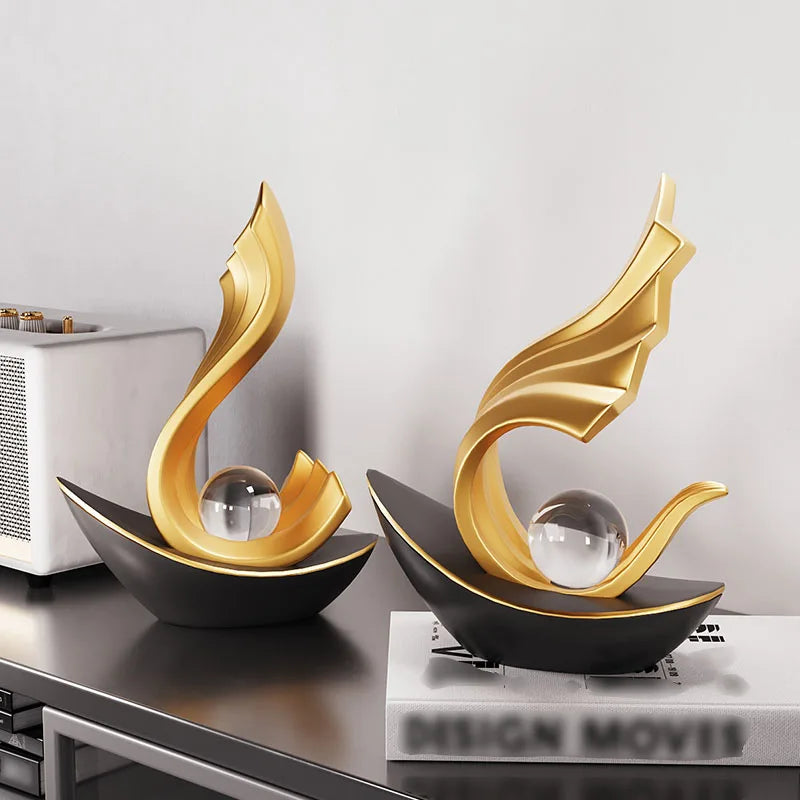 Ornement Style Voilier Luxueux - DESIGNER