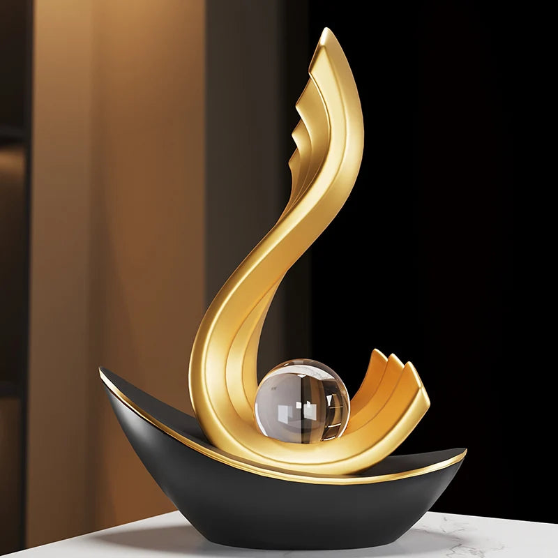 Ornement Style Voilier Luxueux - DESIGNER