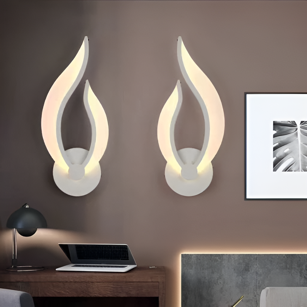 Lampe LED Flamme au style Nordique - DESIGNER