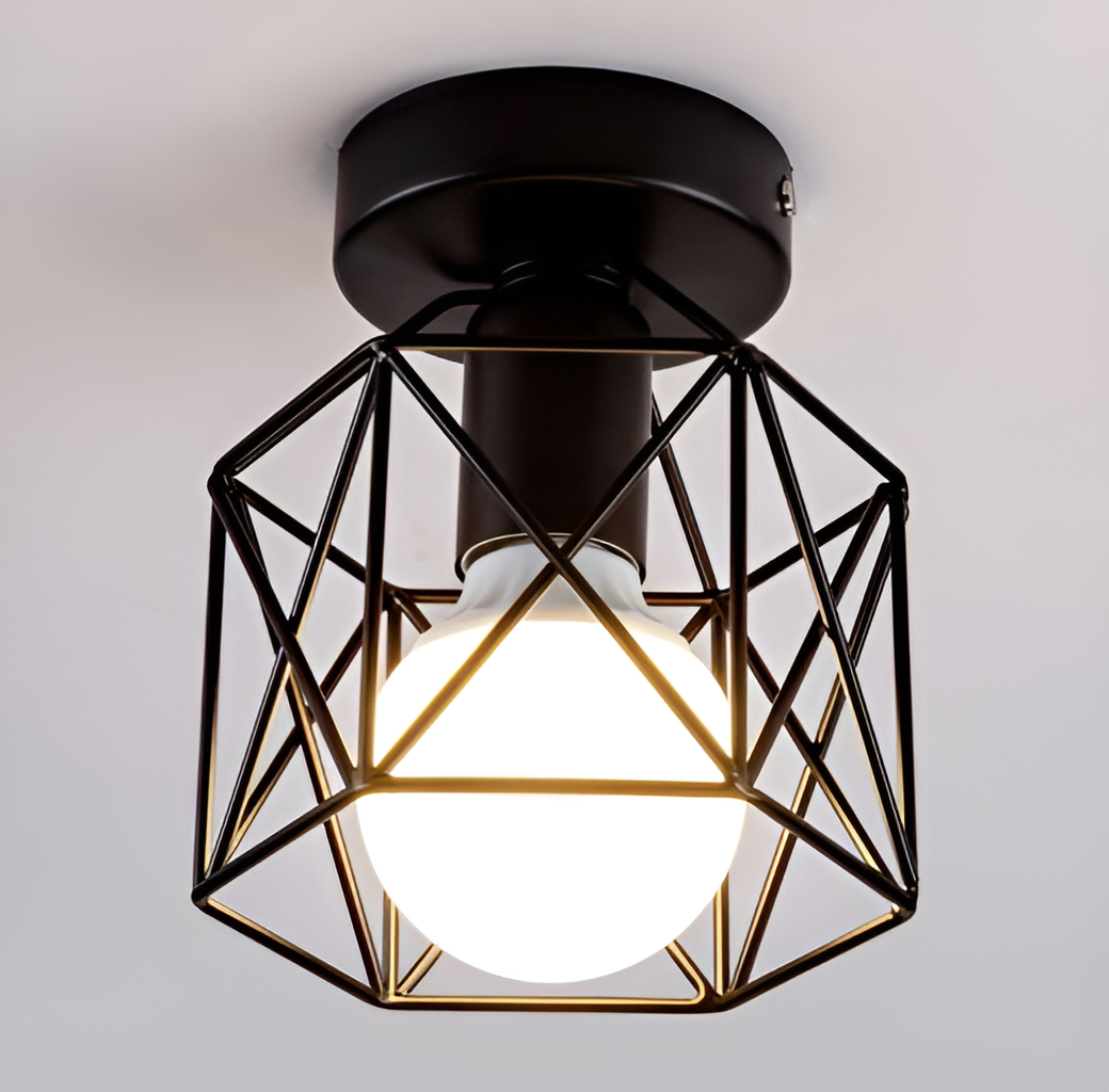 Plafonnier LED Suspendu au Design Rétro - DESIGNER