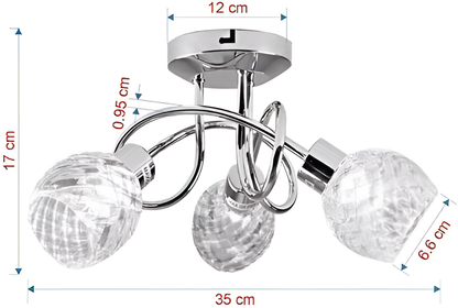 Lustre LED style nordique moderne - DESIGNER
