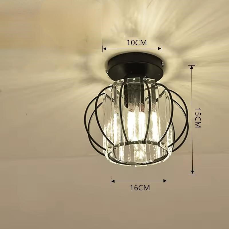 Mini plafonnier antique en cristal - DESIGNER