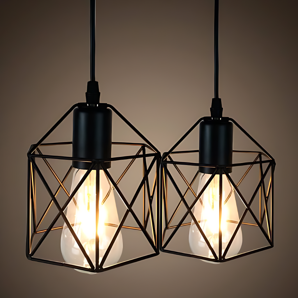 Lampe Suspendue Industrielle Nordique Moderne - DESIGNER