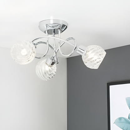 Lustre LED style nordique moderne - DESIGNER