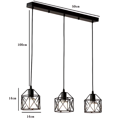 Lampe Suspendue Industrielle Nordique Moderne - DESIGNER