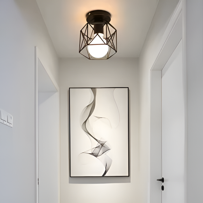 Plafonnier LED Suspendu au Design Rétro - DESIGNER