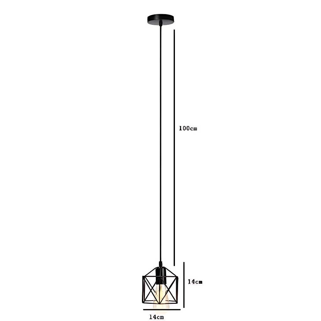 Lampe Suspendue Industrielle Nordique Moderne - DESIGNER