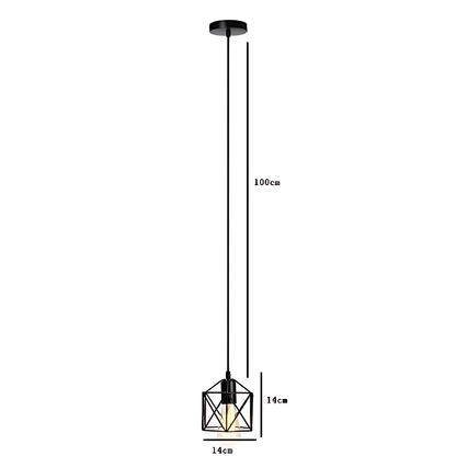 Lampe Suspendue Industrielle Nordique Moderne - DESIGNER