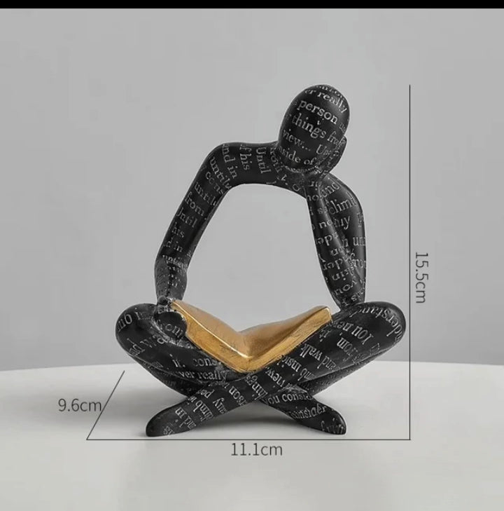 Sculpture penseur Art abstrait Style Nordique - DESIGNEUR