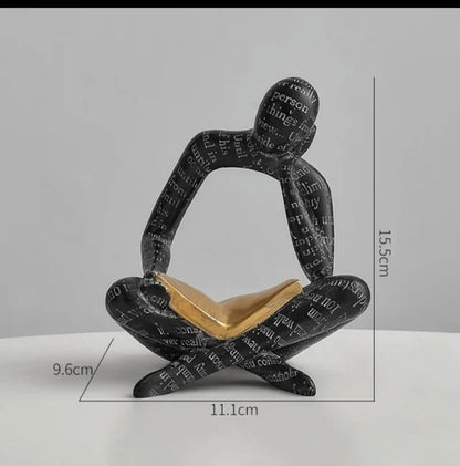 Sculpture penseur Art abstrait Style Nordique - DESIGNEUR