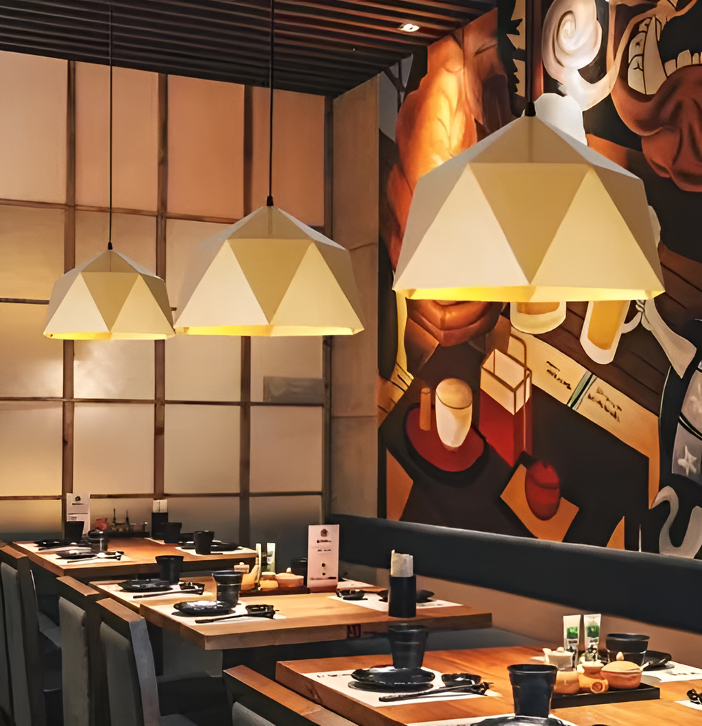 Plafonnier LED industriel au design moderne - DESIGNER