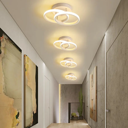 Plafonnier LED au Design Moderne à Forme - DESIGNER