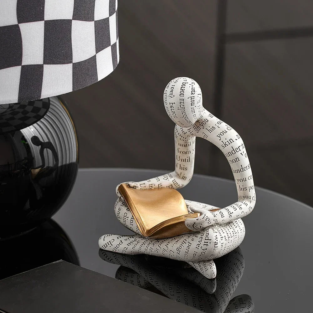 Sculpture penseur Art abstrait Style Nordique - DESIGNEUR