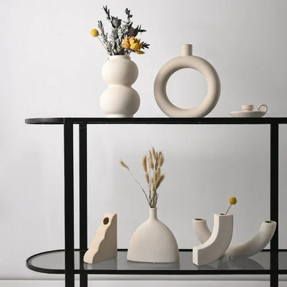 Vases d'Art et de Rangements Ornementales en céramique - DESIGNER