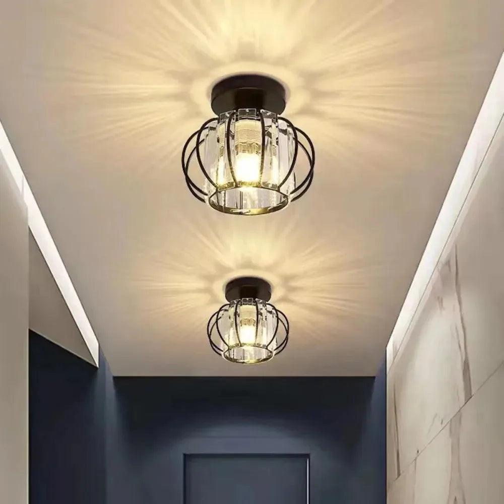 Mini plafonnier antique en cristal - DESIGNER