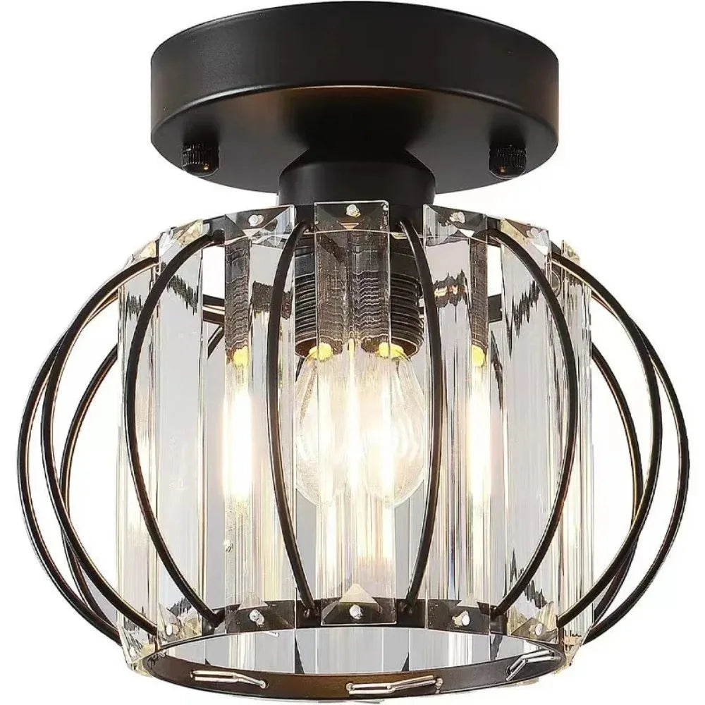Mini plafonnier antique en cristal - DESIGNER