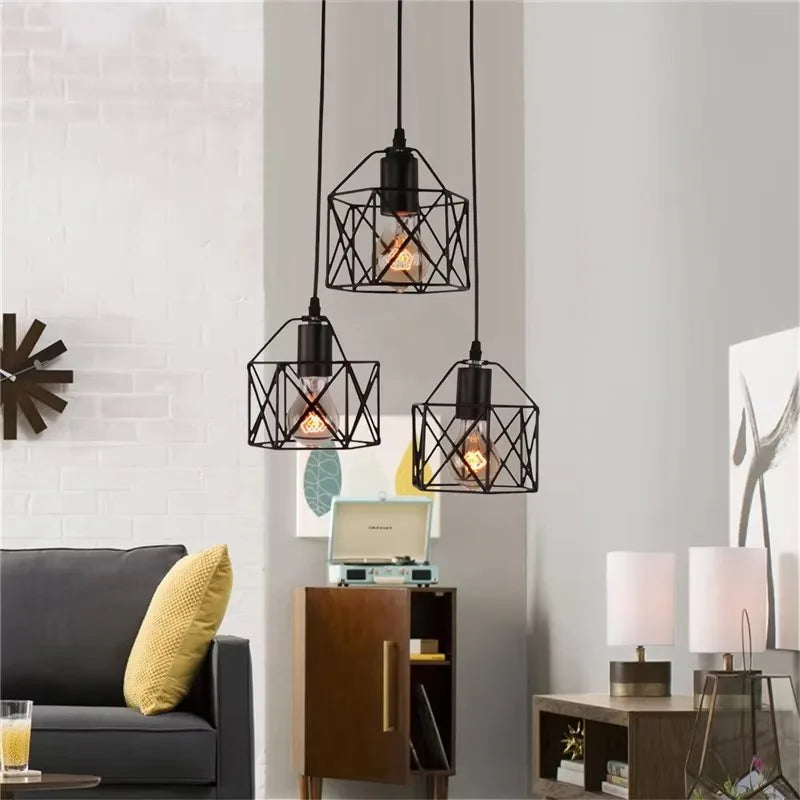 Lampe Suspendue Industrielle Nordique Moderne - DESIGNER