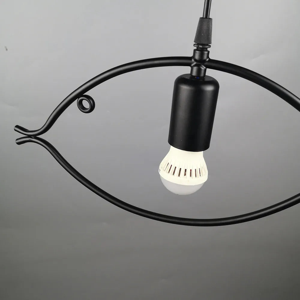 Plafonnier en Fer au Design Créatif Industriel Rétro - DESIGNER