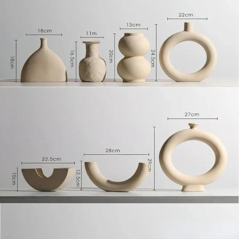 Vases d'Art et de Rangements Ornementales en céramique - DESIGNER