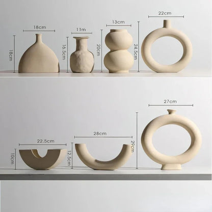 Vases d'Art et de Rangements Ornementales en céramique - DESIGNER