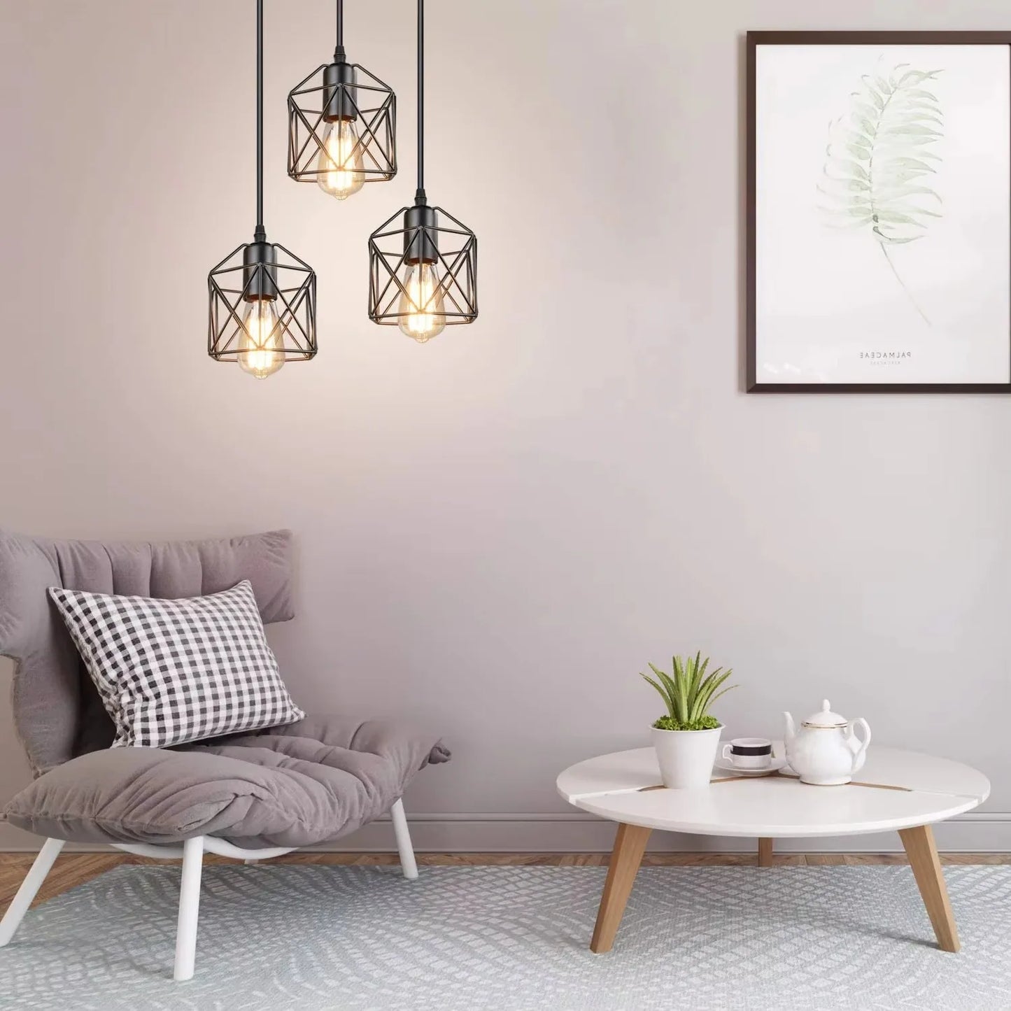 Lampe Suspendue Industrielle Nordique Moderne - DESIGNER