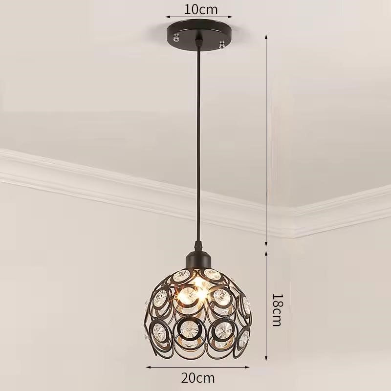 Plafonnier Décoratif à Tête Unique- DESIGNER