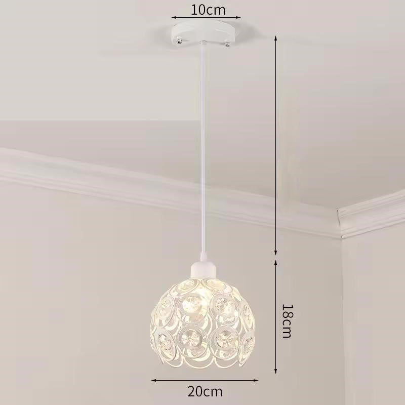 Plafonnier Décoratif à Tête Unique- DESIGNER