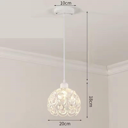 Plafonnier Décoratif à Tête Unique- DESIGNER