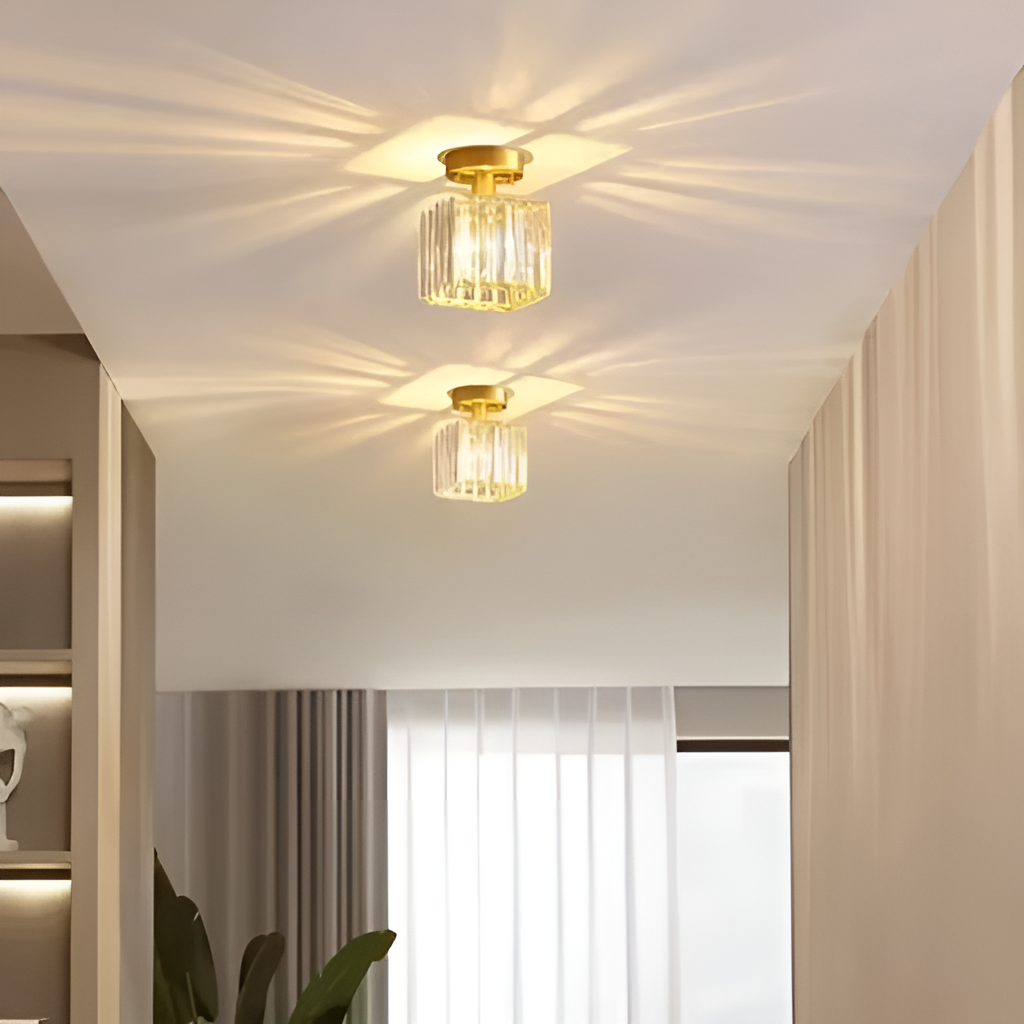 Plafonnier en cristal moderne nordique - DESIGNER
