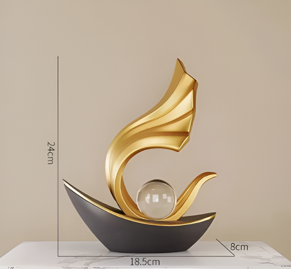 Ornement Style Voilier Luxueux - DESIGNER